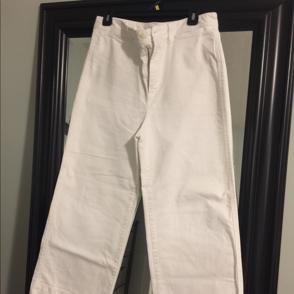 White denim pants - Picture 1 of 3
